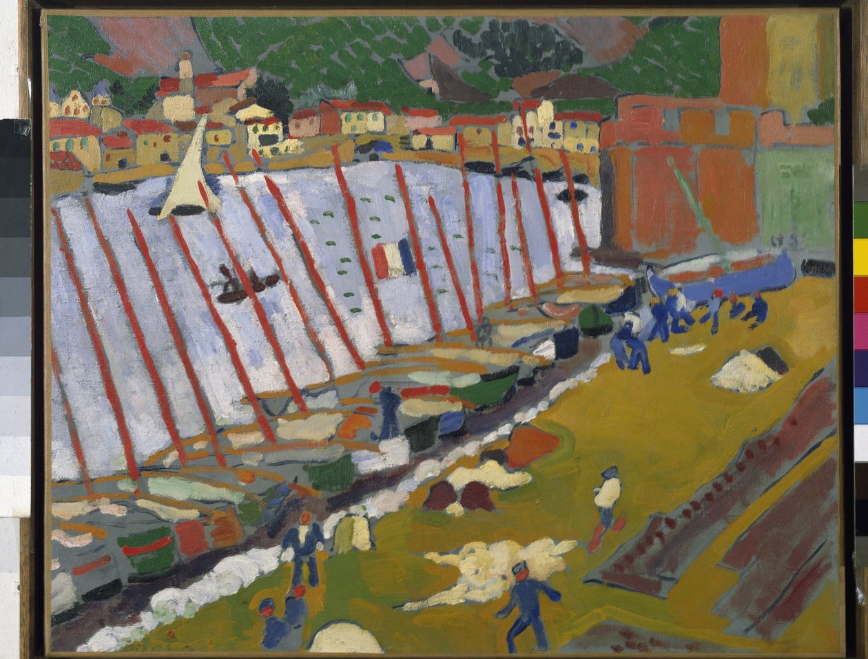 Colliouren satama (öljy kankaalle) tekijältä Andre Derain