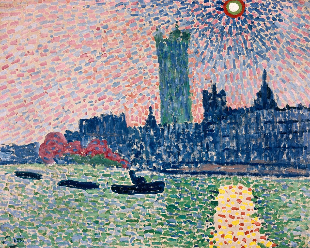 Westminster South Bankilta, Lontoo tekijältä Andre Derain