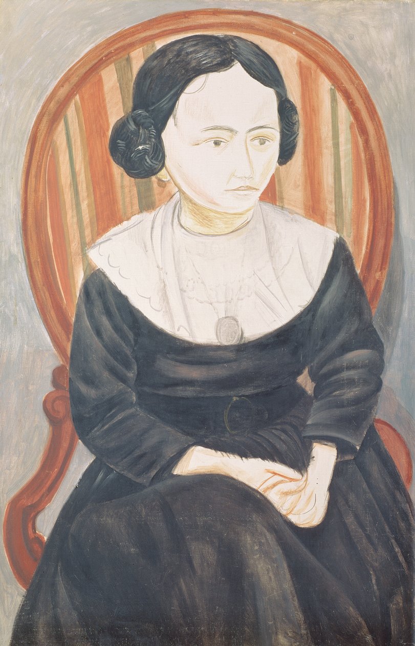 Nuori tyttö mustissa tekijältä Andre Derain