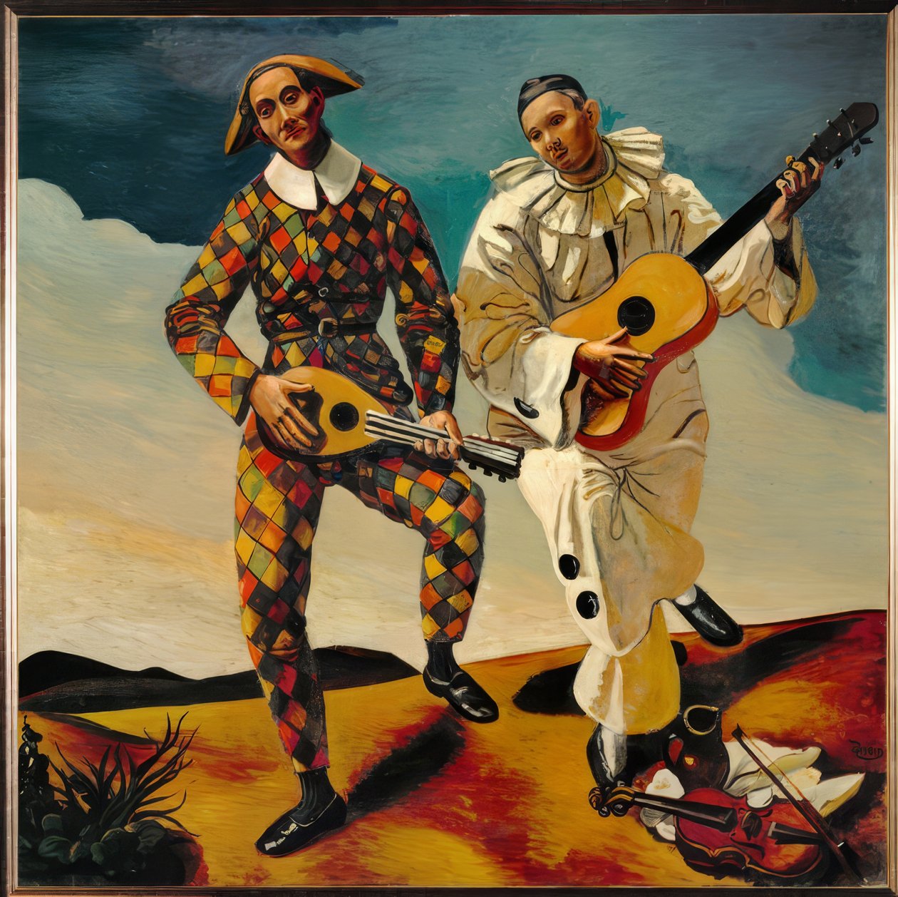 Kaksi pelleä tekijältä Andre Derain