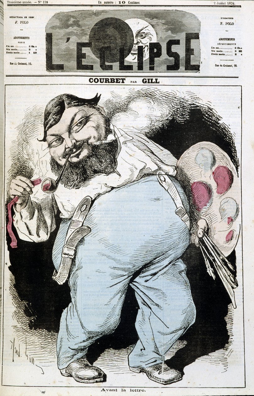 Gustave Courbetin sarjakuva - elokuvassa "" L