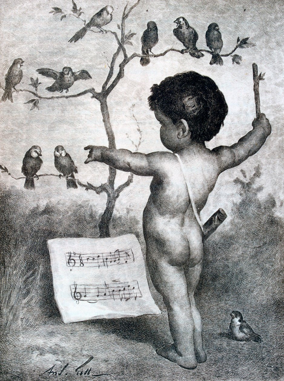 Piirustus André Gill, 1927 tekijältä Andre Gill