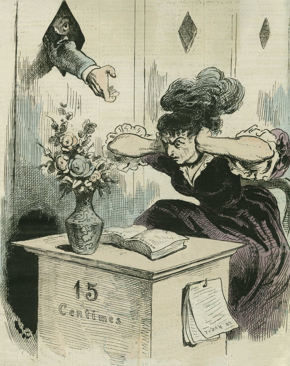 Paperiveron korotus vuoden 1870 sodan velan maksamiseksi. Gillin teoksessa L