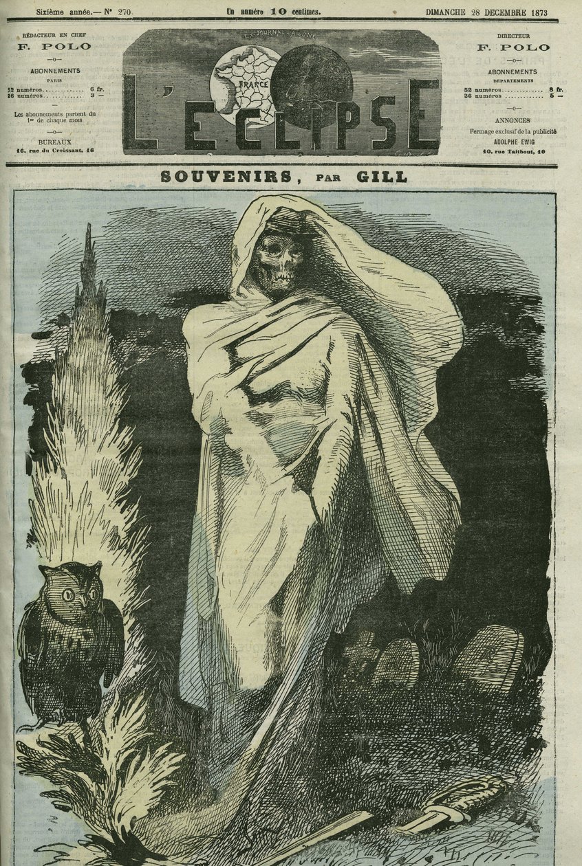 Muistoja Ranskan ja Preussin sodasta 1870. Kansi "" L