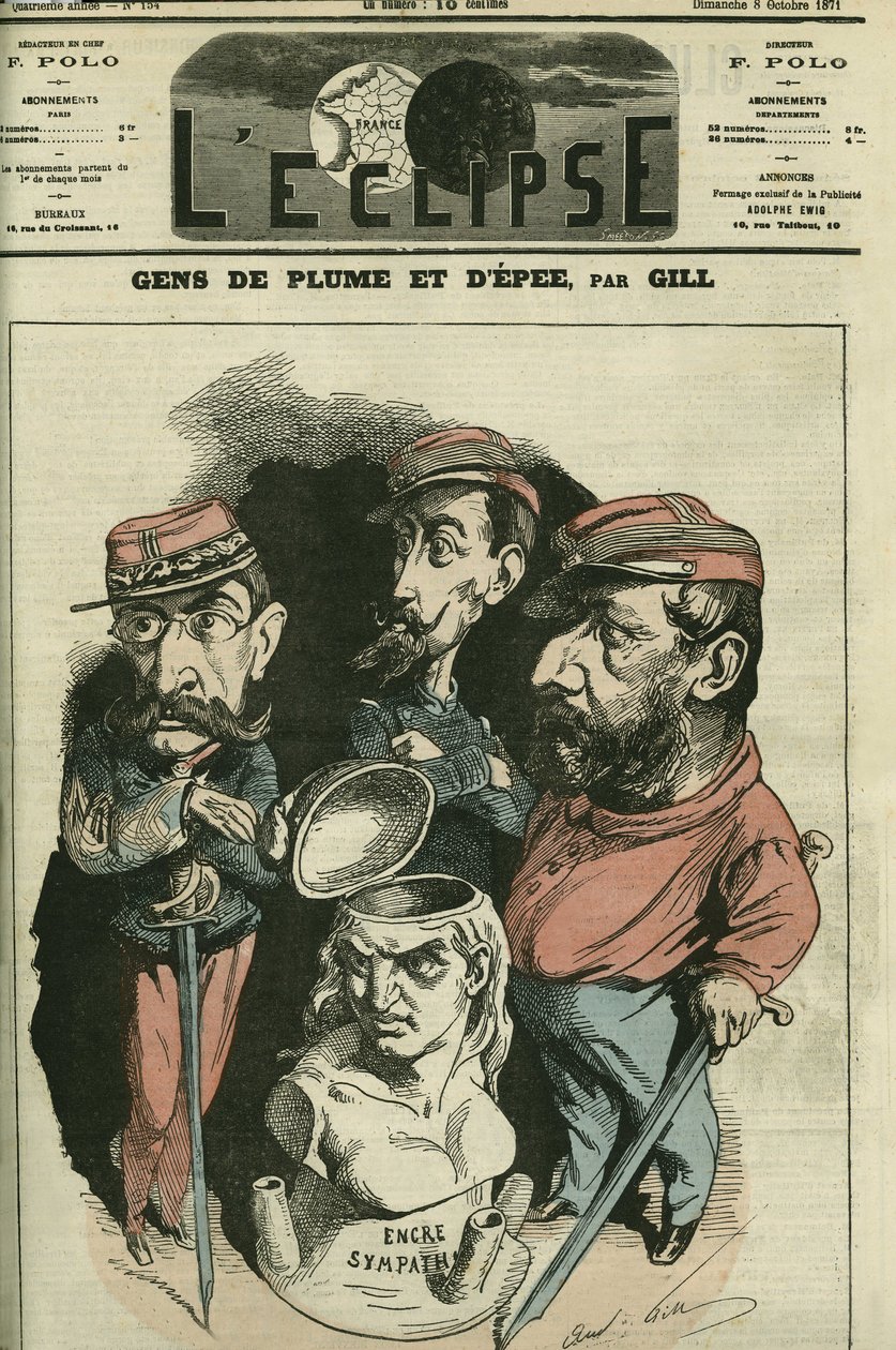 Kynän ja miekan ihmiset: Louis Leon Faidherbe (1818-1889), Ranskan armeija, Camille Cremer (1840-1876), ranskalainen kenraali ja Philippe Toussaint Joseph Bordone (1821-1892), lääkäri ja armeija. Kansi "" L