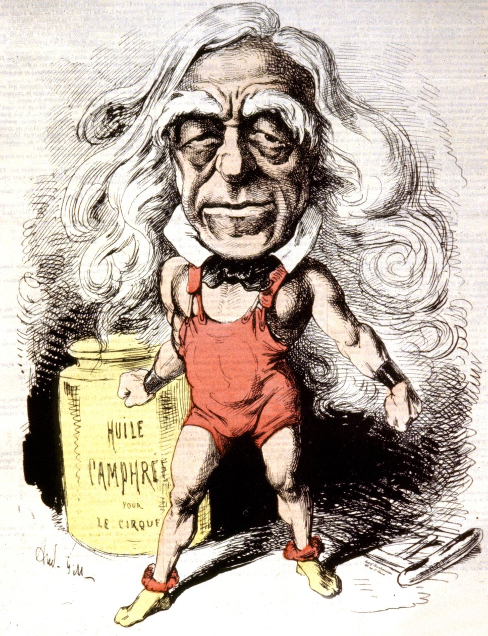 Raspail, noin 1872 (kuva). tekijältä Andre Gill
