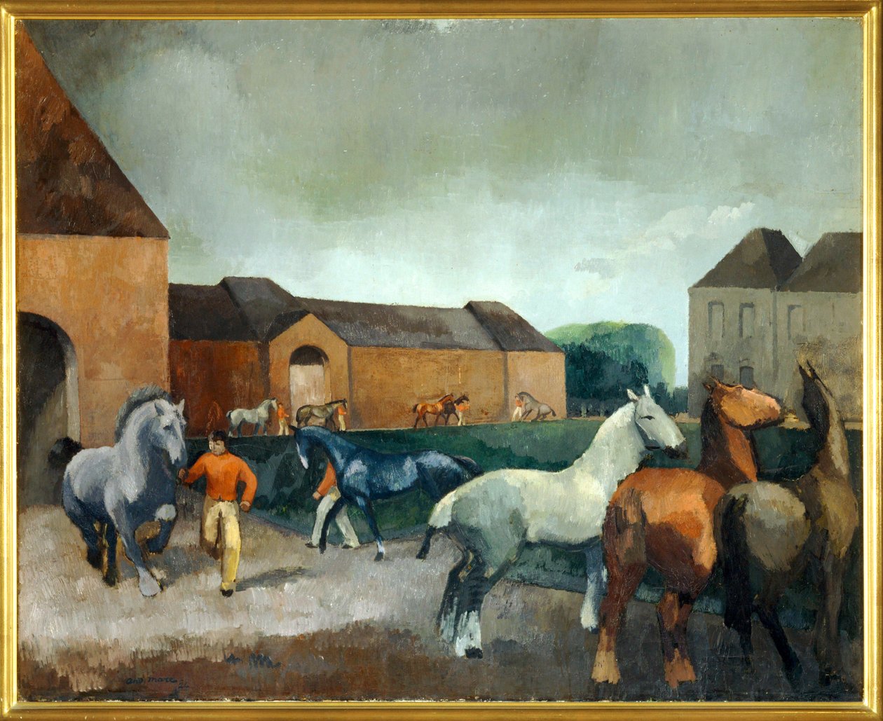 Pinin siittola (maalaus kankaalle) tekijältä Andre Mare