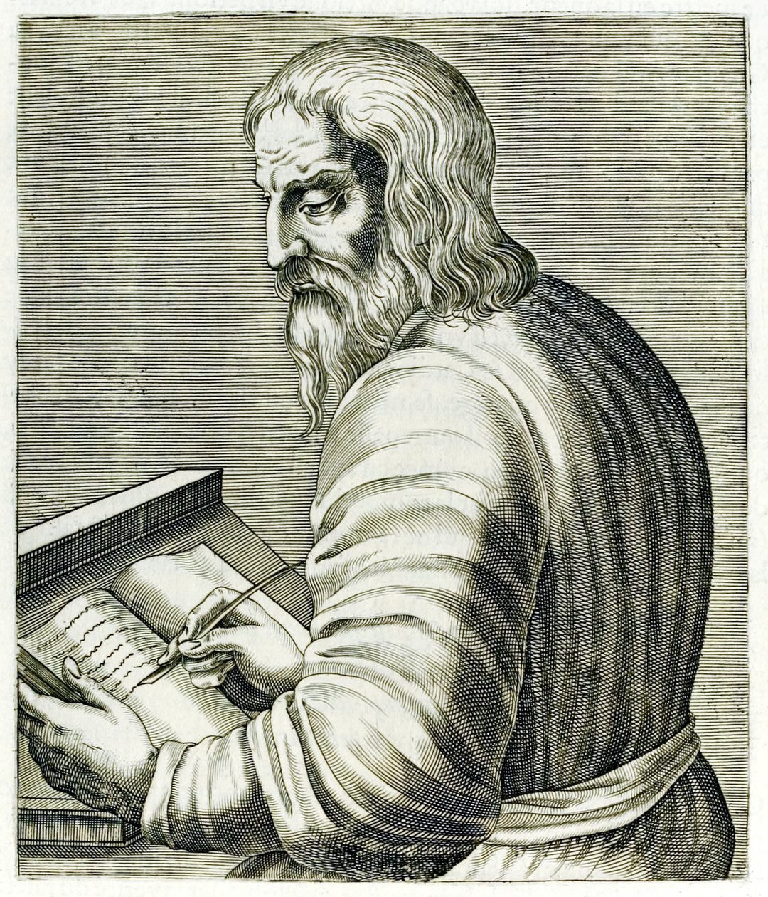 George of Trebizond, ?True Portraits? André Thévet julkaisi vuonna 1594 tekijältä Andre Thevet
