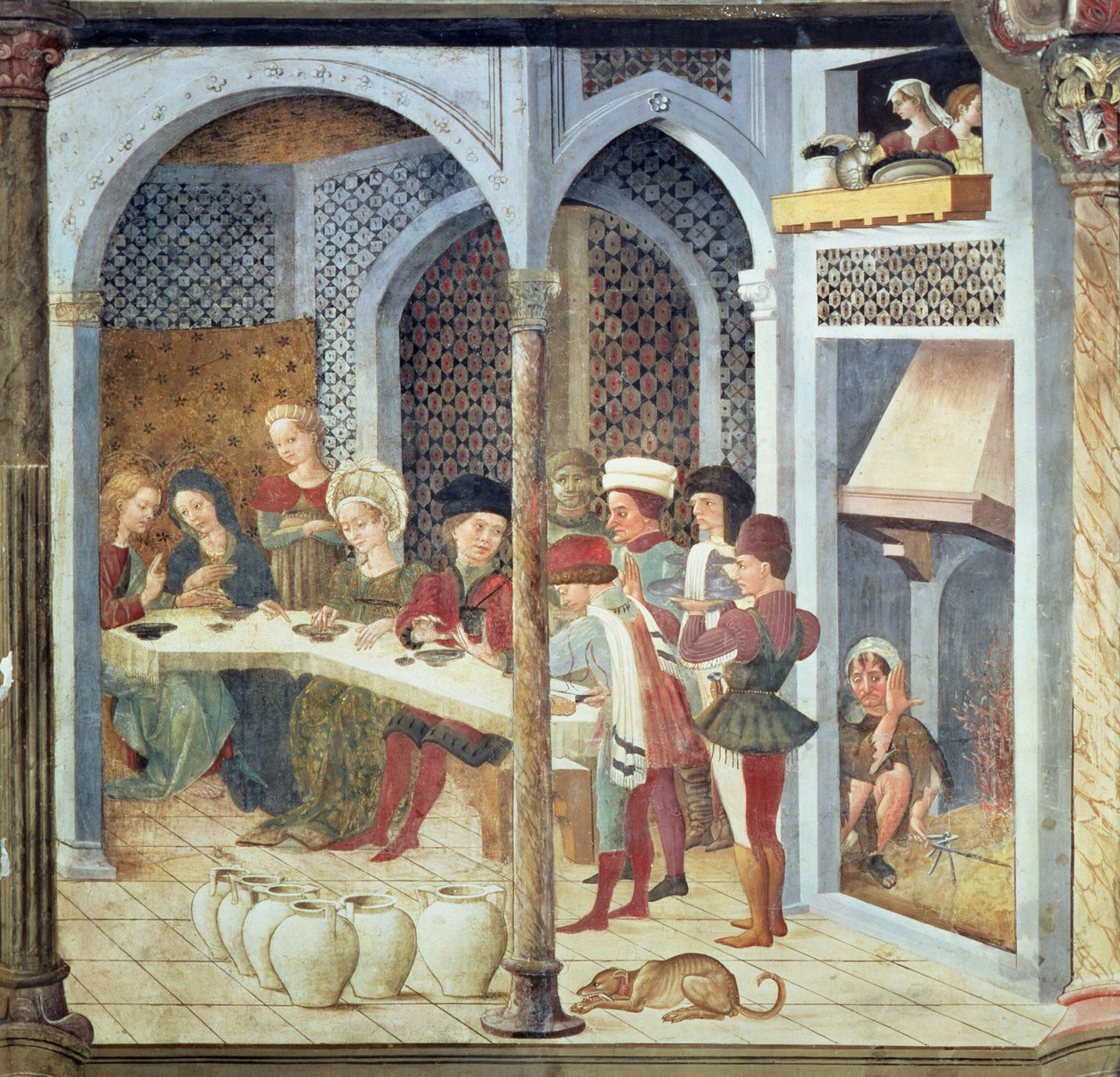 Häät Kaanassa, 1470 tekijältä Andrea Delitio