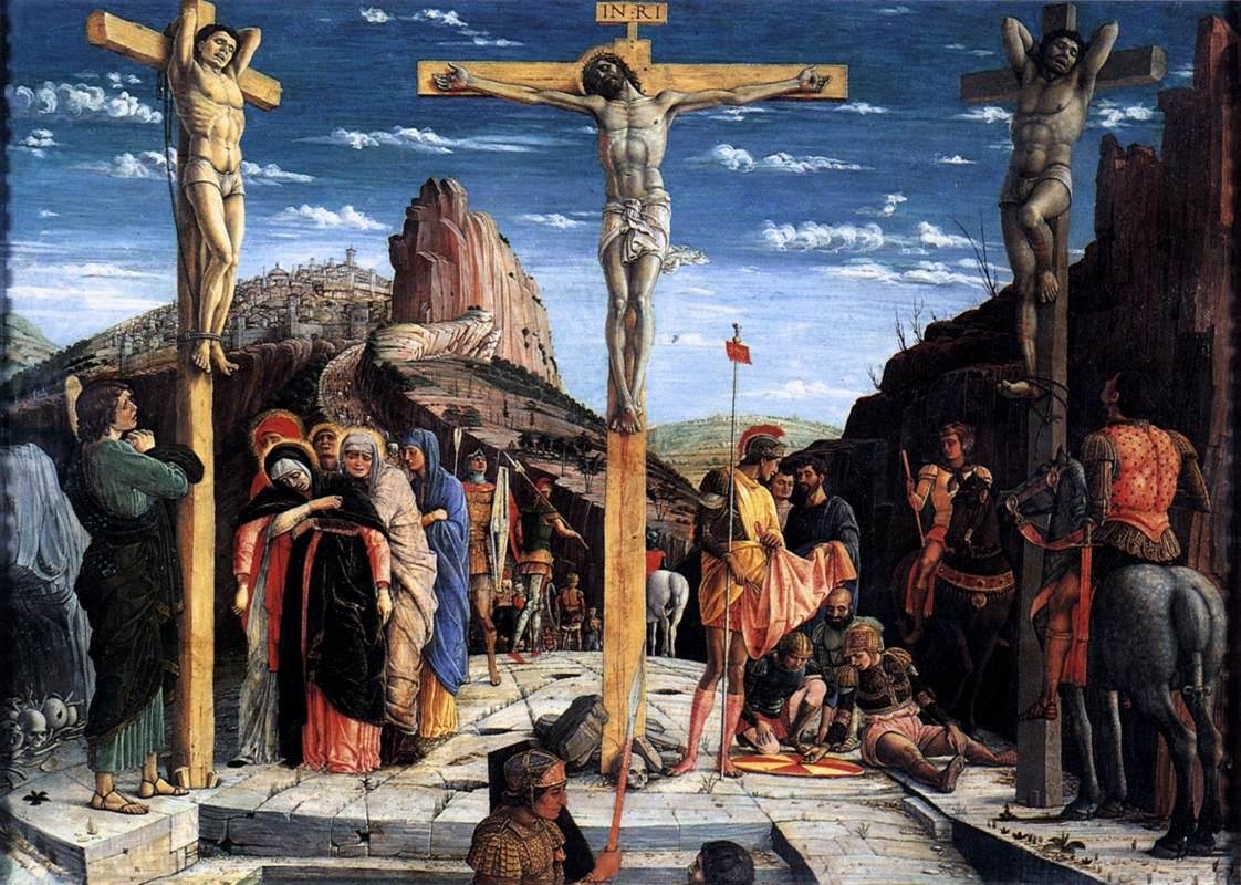 Ristiinnaulitseminen tekijältä Andrea Mantegna