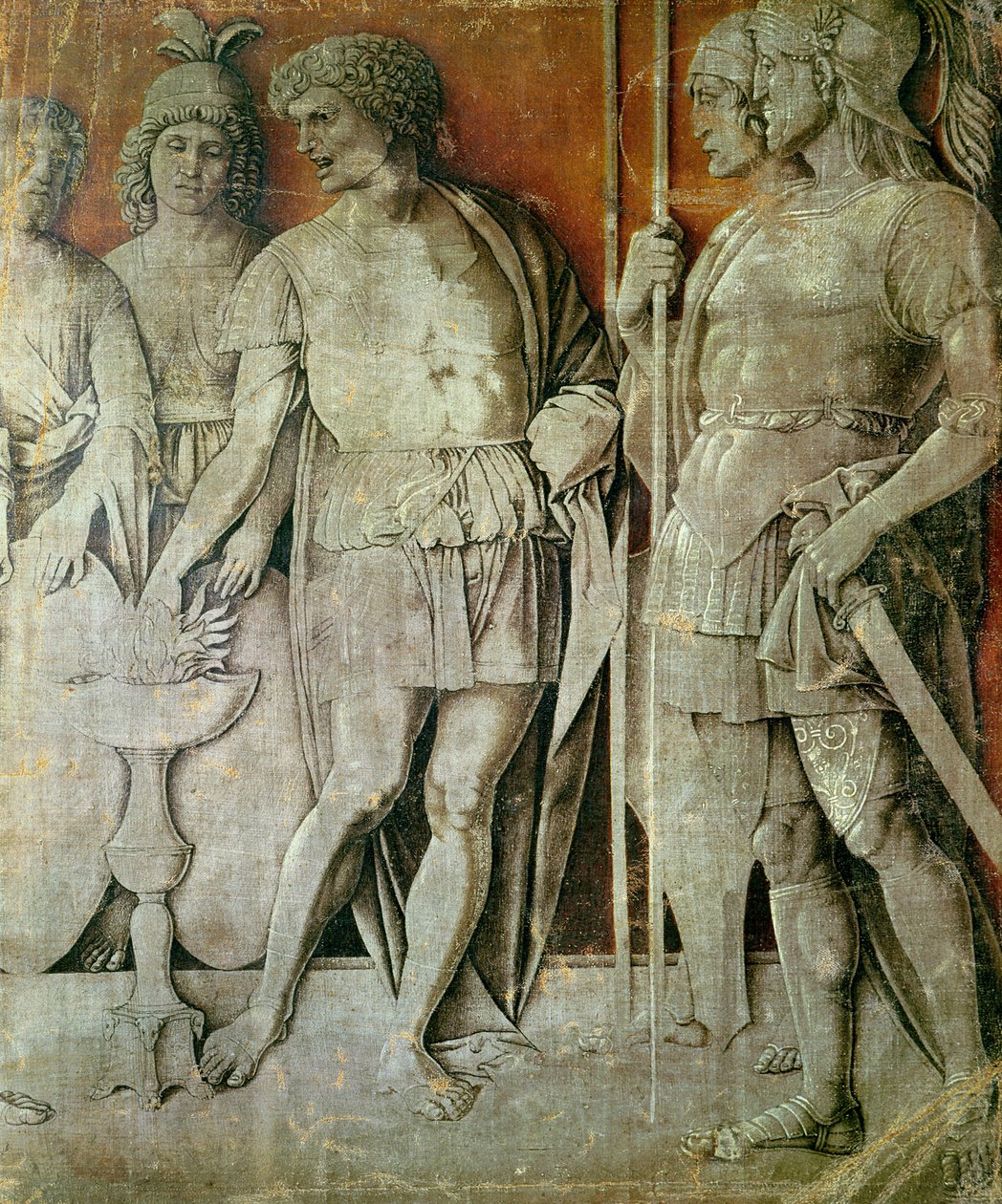 Mucius Scaevola tekijältä Andrea Mantegna