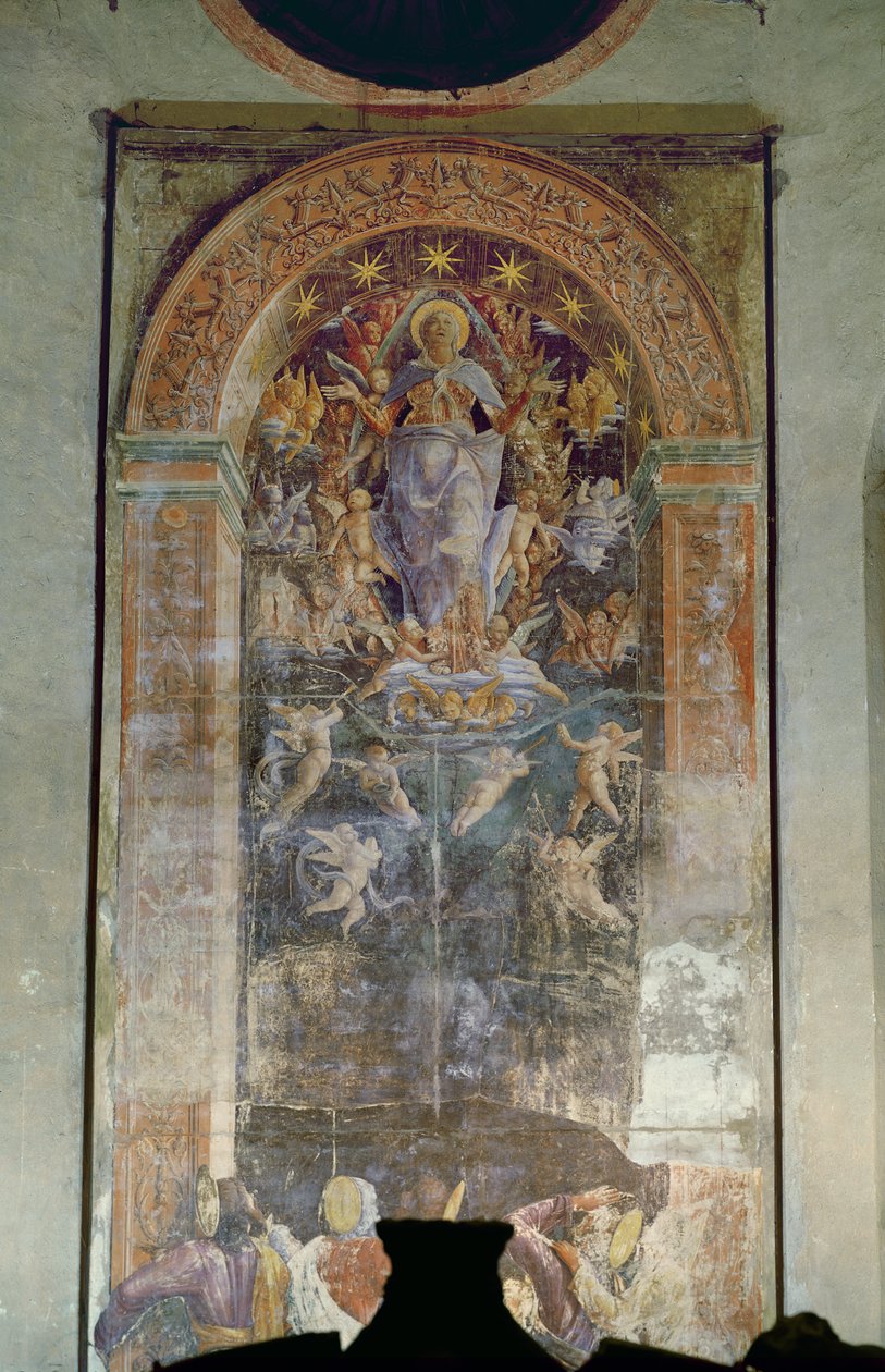 Olettamus, n. 1450-1456 tekijältä Andrea Mantegna