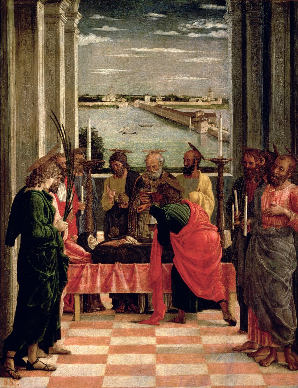 Neitsyen kuolema tekijältä Andrea Mantegna