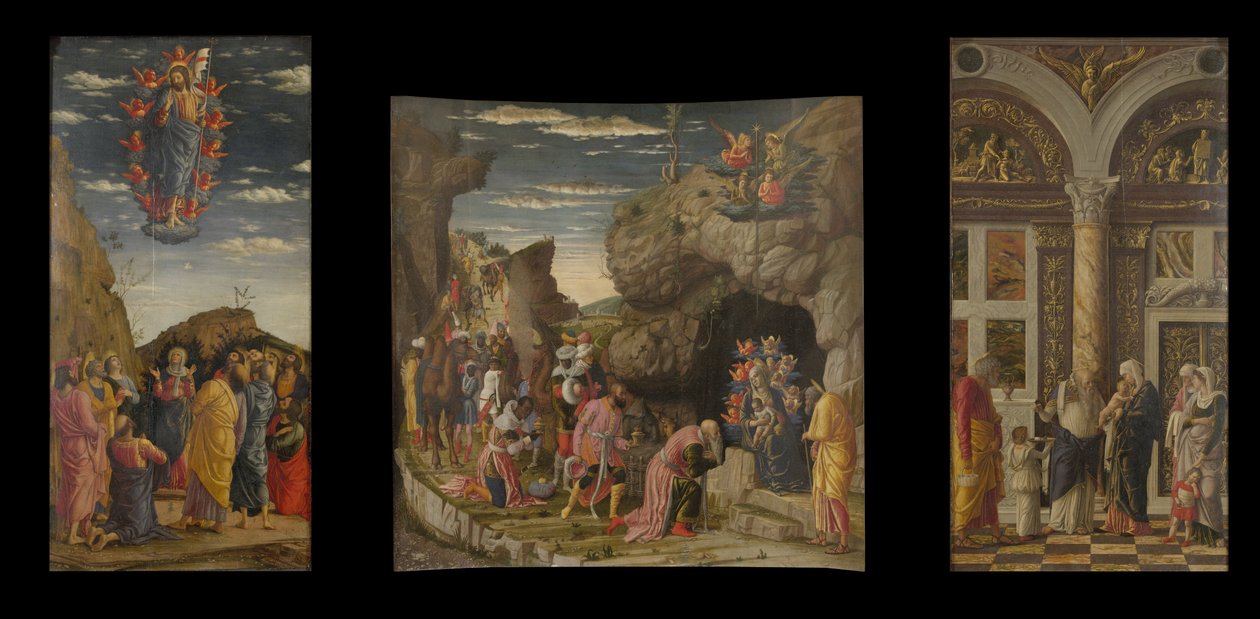 Trittico Triptic tekijältä Andrea Mantegna
