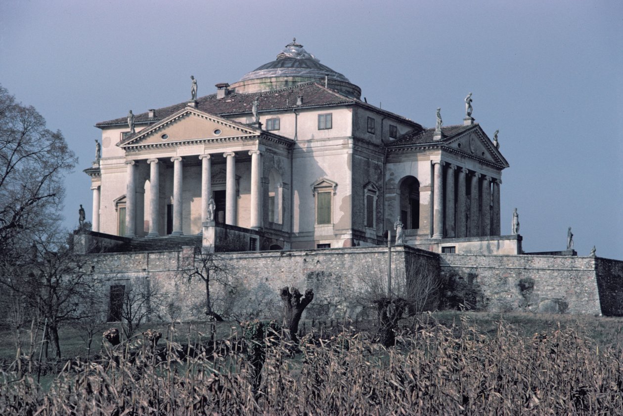 Villa Rotunda, 1550-54 tekijältä Andrea Palladio