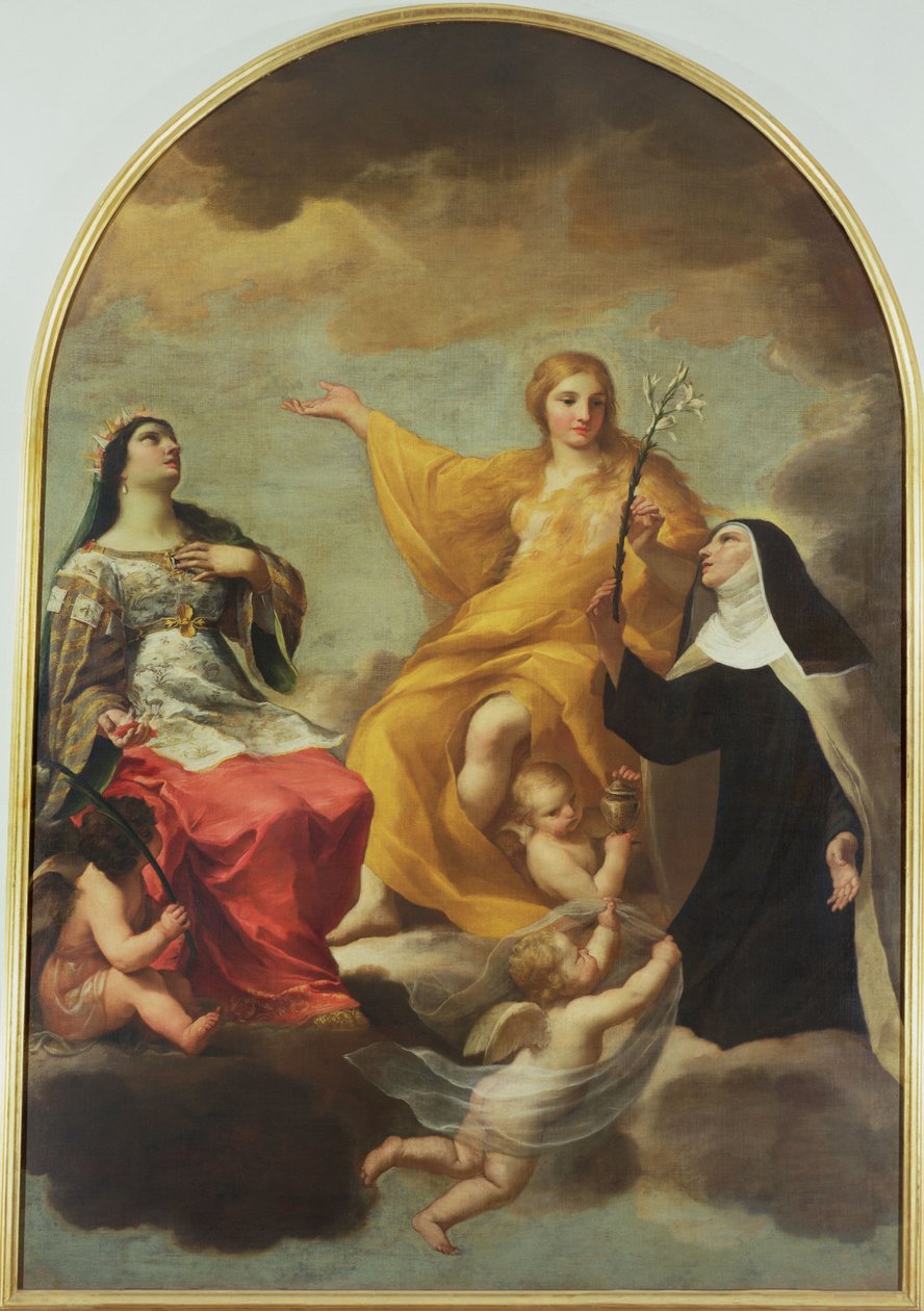 Kolme Mariaa, 1633 tekijältä Andrea Sacchi