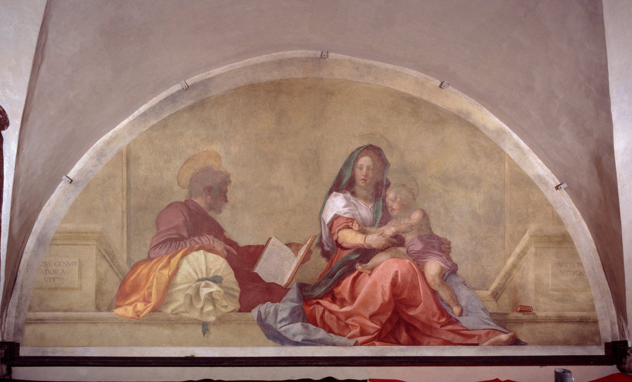 Madonna del Sacco, 1525 tekijältä Andrea del Sarto