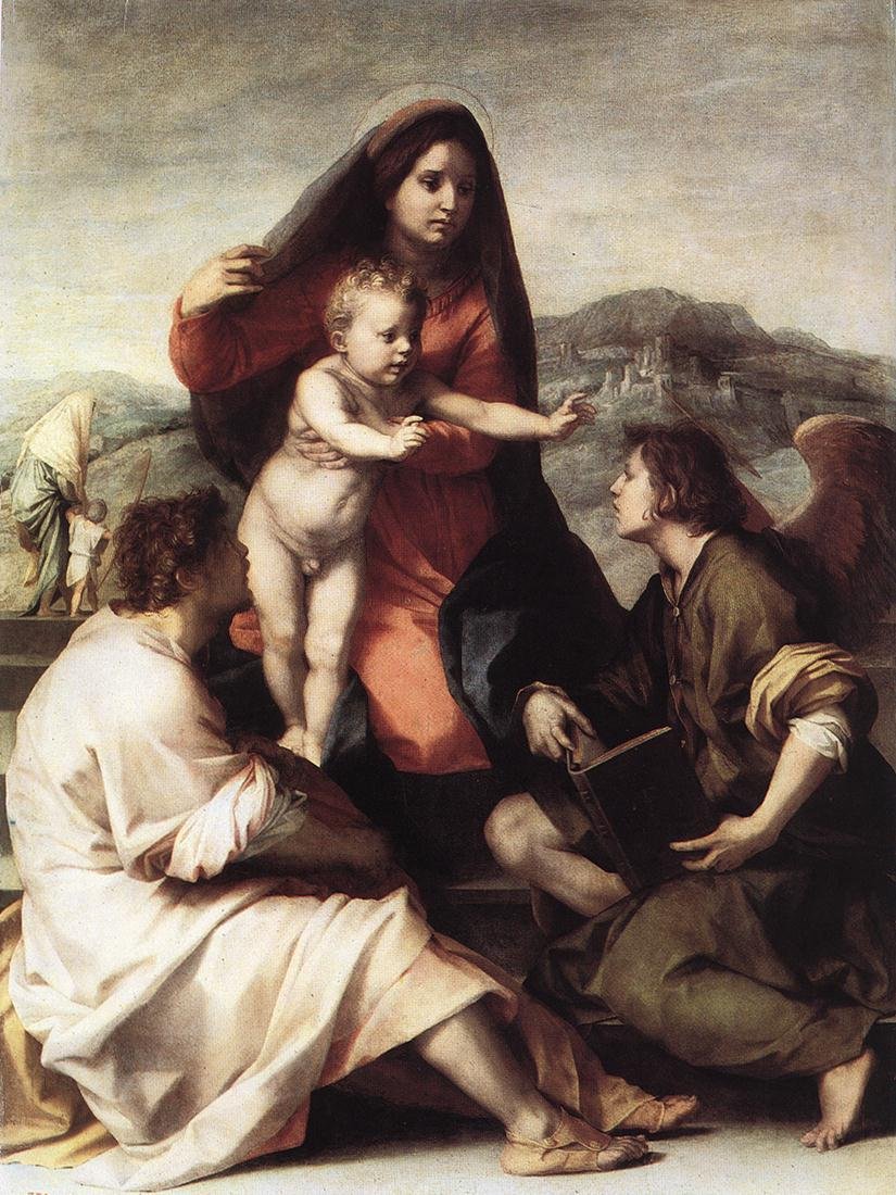 Madonna della Scala tekijältä Andrea del Sarto