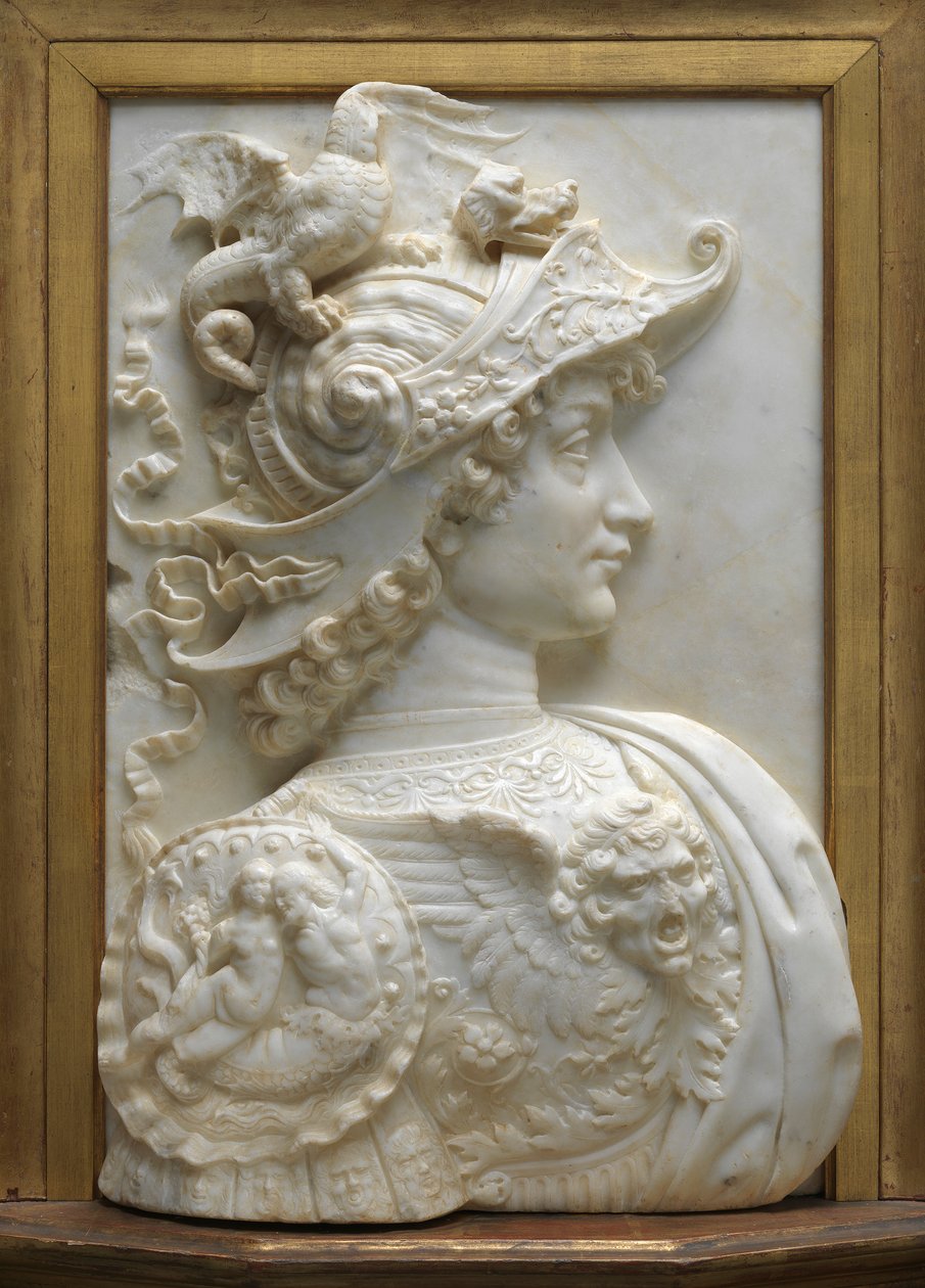 Aleksanteri Suuri, n. 1483-1485 (marmori) tekijältä Andrea del Verrocchio