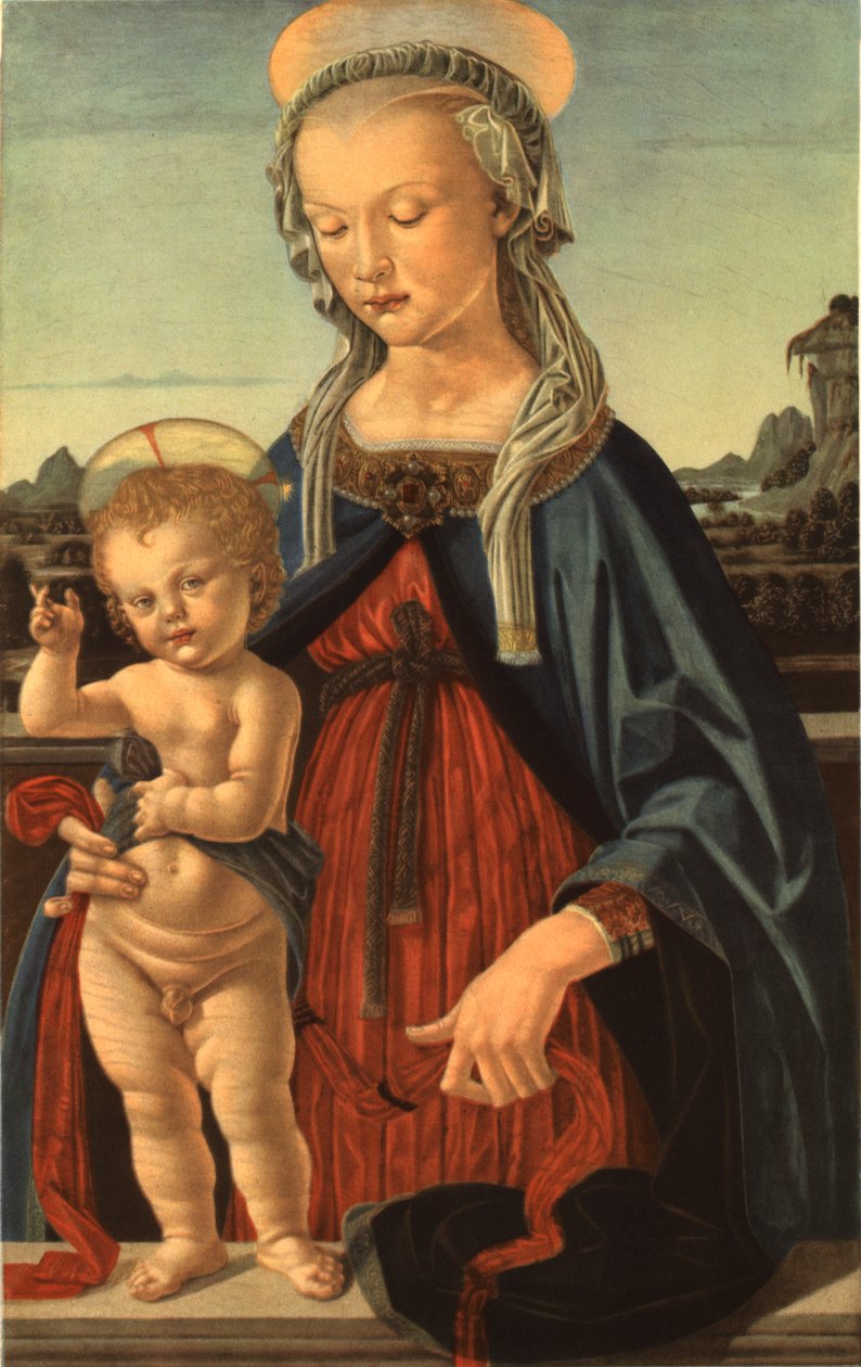Madonna tekijältä Andrea del Verrocchio