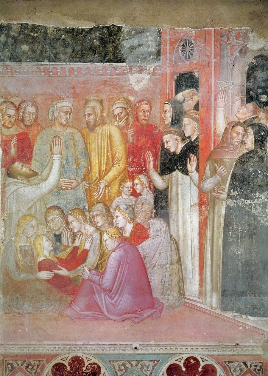 Pyhän Pietarin marttyyrin ihme, n. 1365-1367 tekijältä Andrea di Bonaiuto