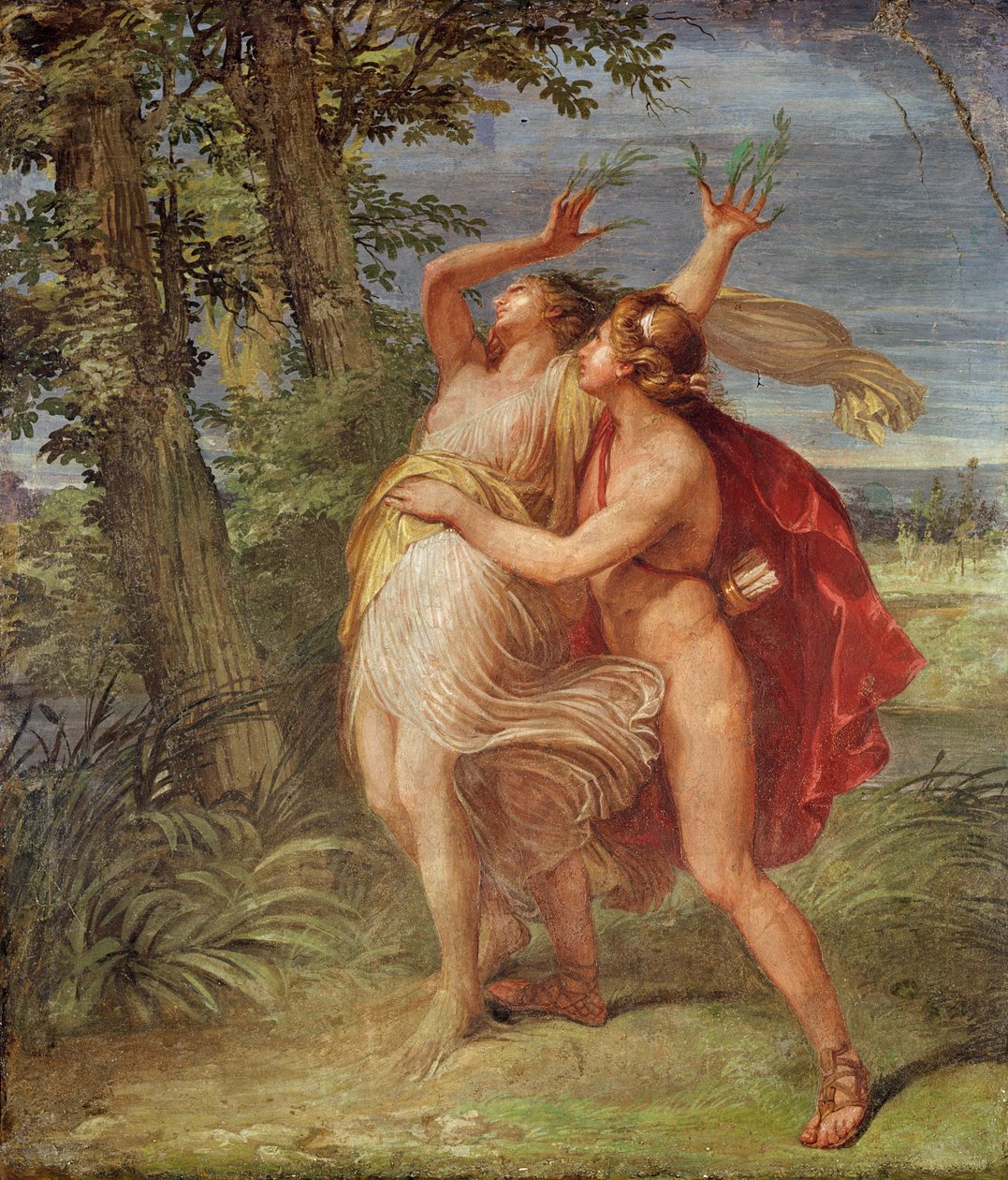 Apollo ja Daphne tekijältä Andrea the Elder Appiani