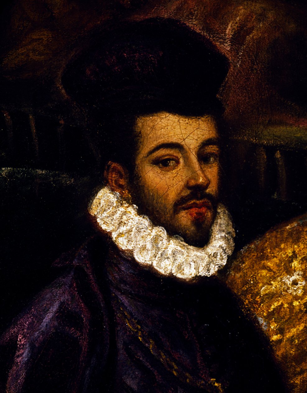 Puolan kuninkaan, Ranskan Henrik III:n muotokuva (maalaus) tekijältä Andrea (1539 1614) Vicentino