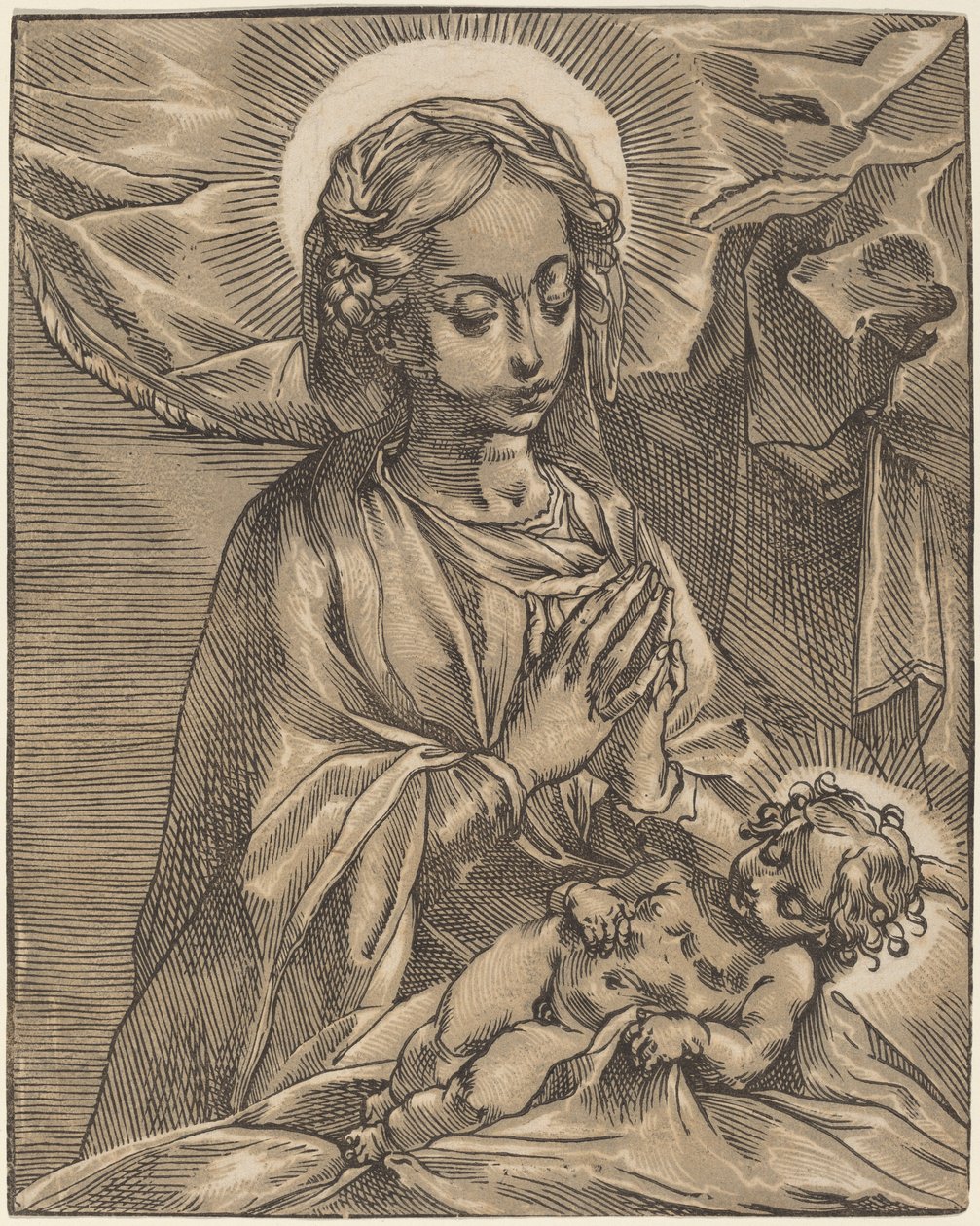 Madonna ja lapsi, 159193. tekijältä Andrea Andreani