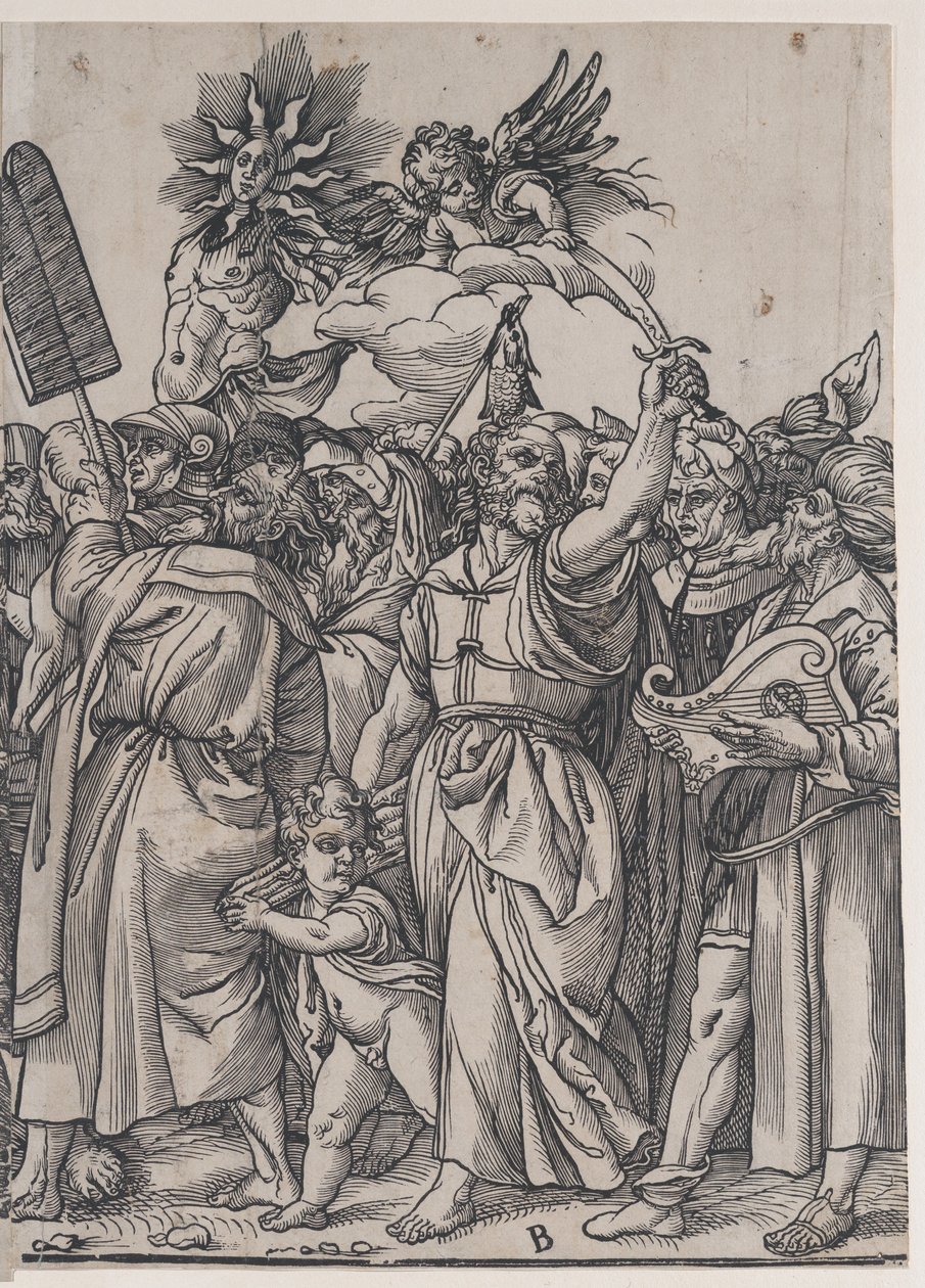 Osa B: Iisak, Nooa ja muita hahmoja, Kristuksen voitto, 1836. tekijältä Andrea Andreani