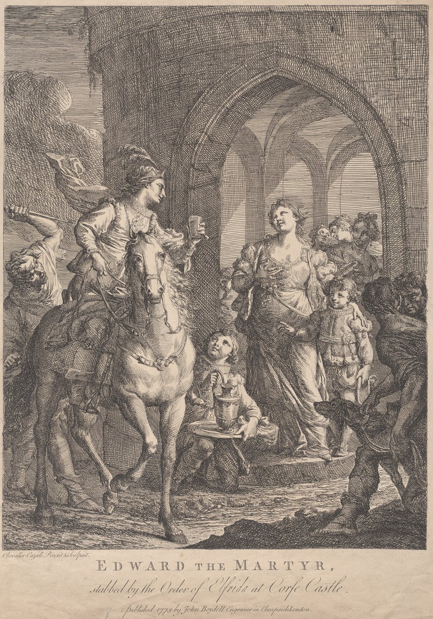 Edward marttyyri, 1773. tekijältä Andrea Casali