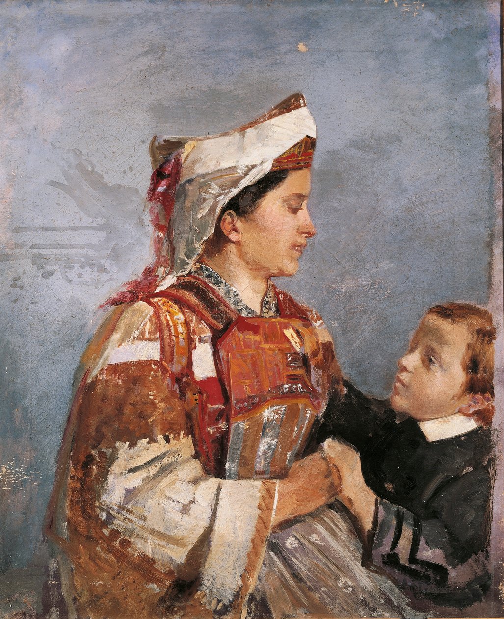 Esposa amb vestit albanès, d