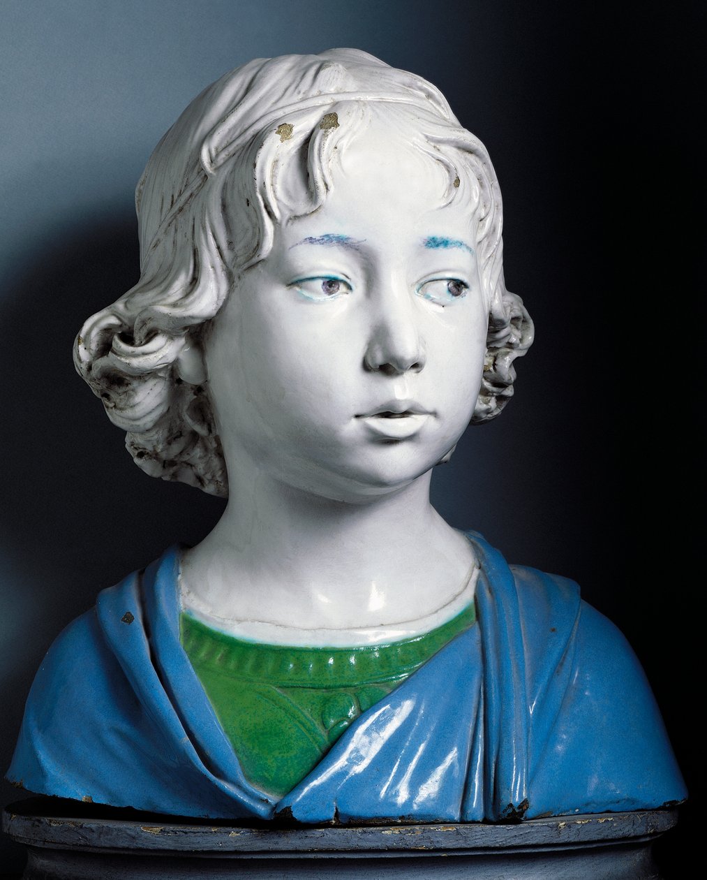 Lapsen pää, Andrea della Robbia (1435-circa 1525). tekijältä Andrea Della Robbia