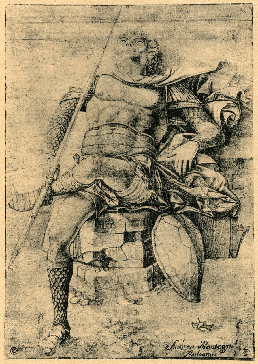 Nukkuva sotilas, 1913. tekijältä Andrea Mantegna