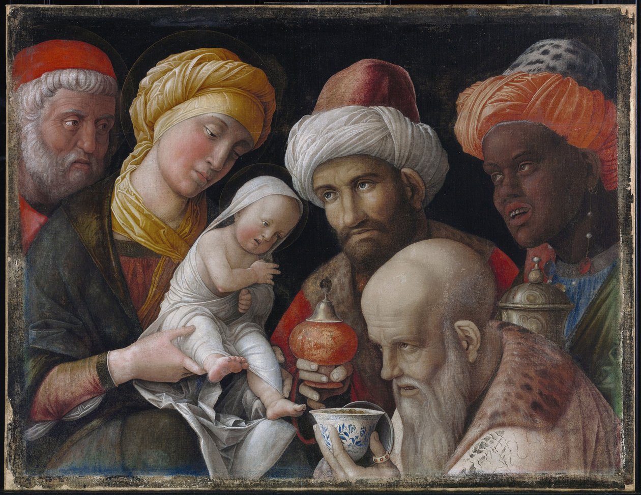 Maagien palvominen tekijältä Andrea Mantegna