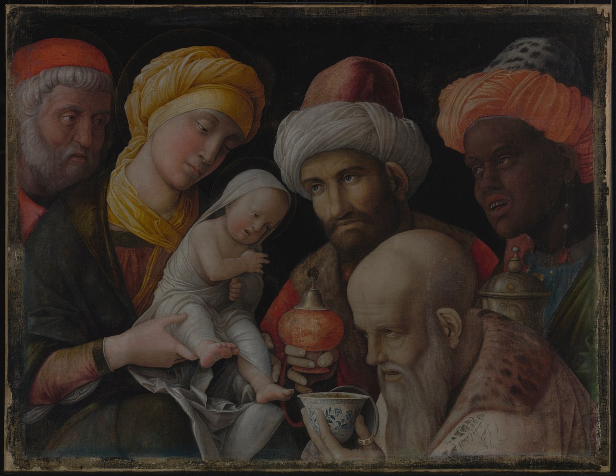 Maagien palvominen tekijältä Andrea Mantegna