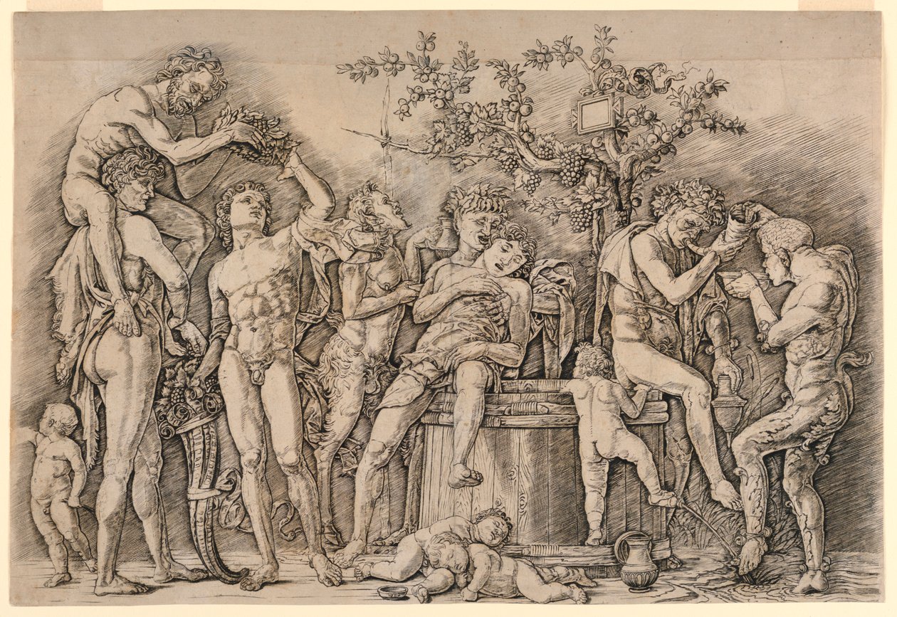 bachchanal tekijältä Andrea Mantegna