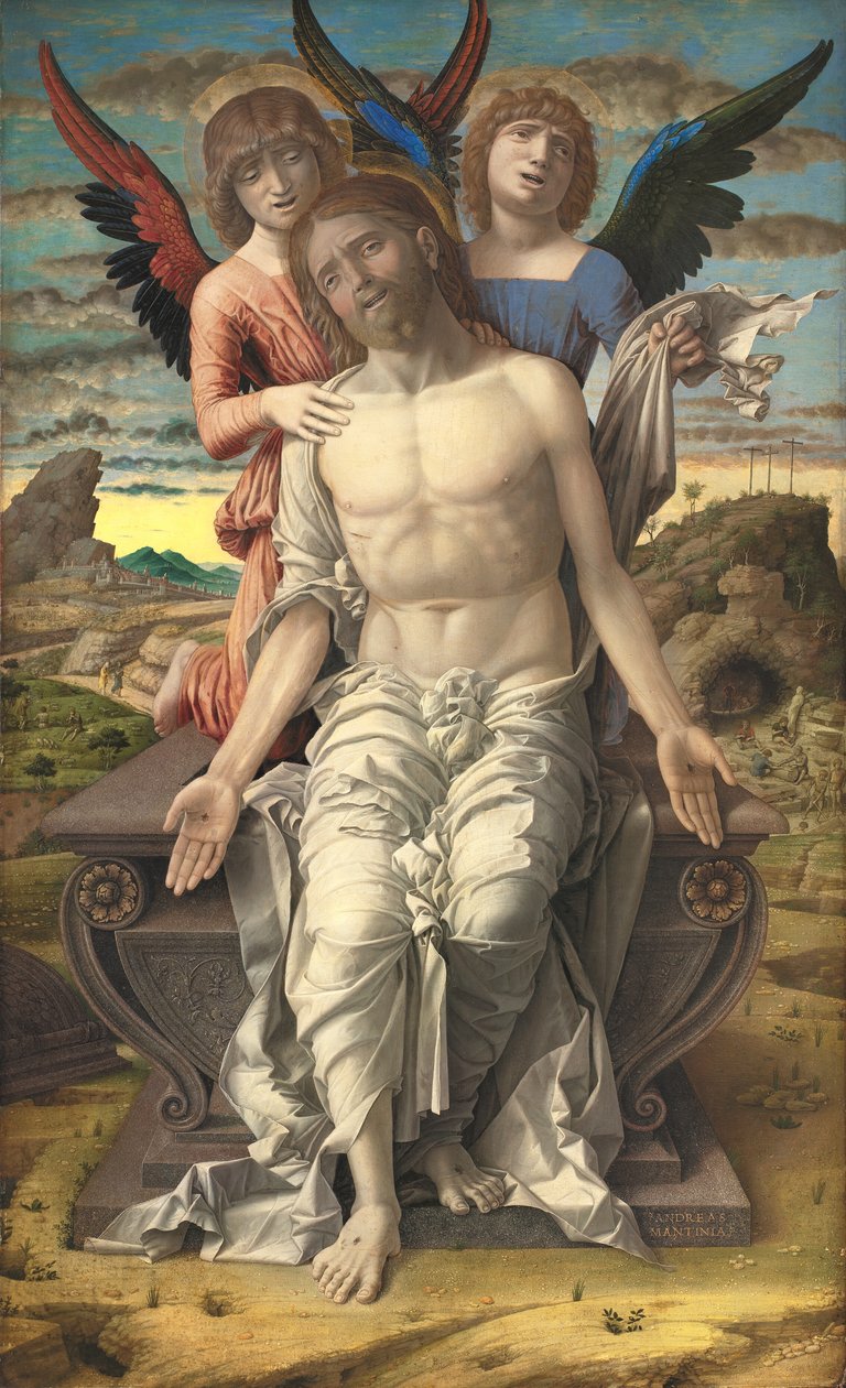 Kristus kärsivänä Lunastajana tekijältä Andrea Mantegna