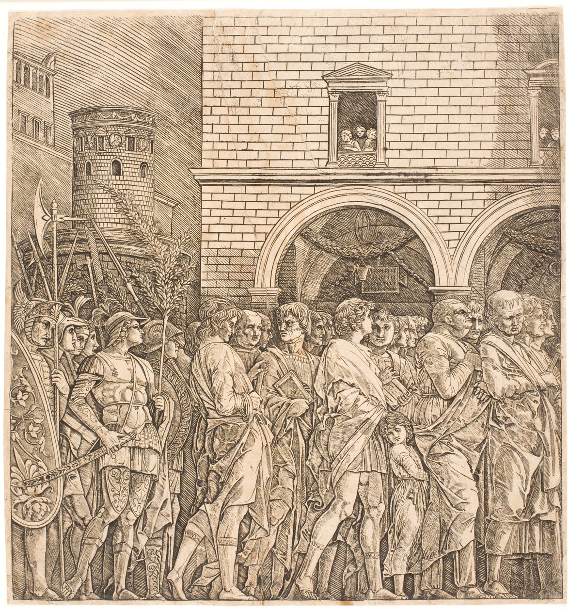 Rooman senaatti seuraa voittoa tekijältä Andrea Mantegna