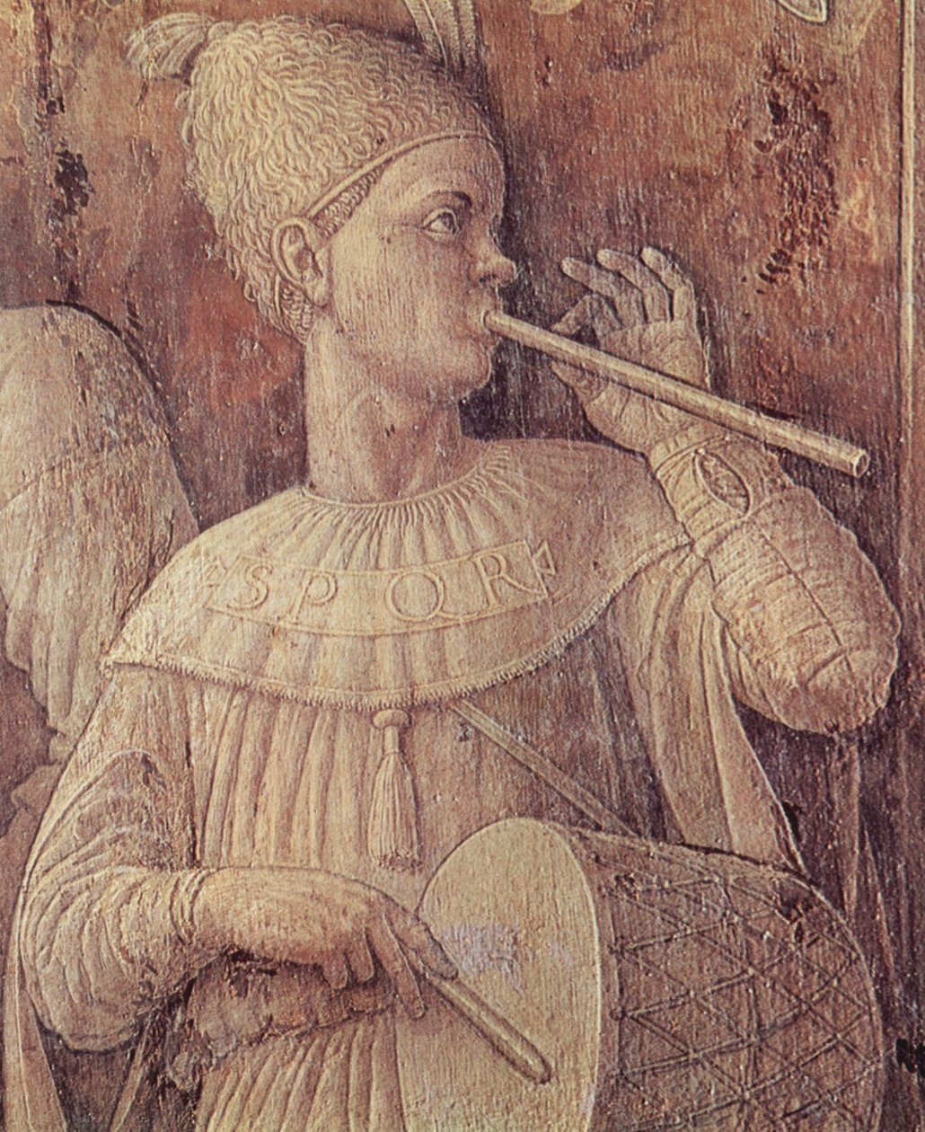Saksa: Triumph des Scipio Cybele-kultin käyttöönotto Roomassa tekijältä Andrea Mantegna