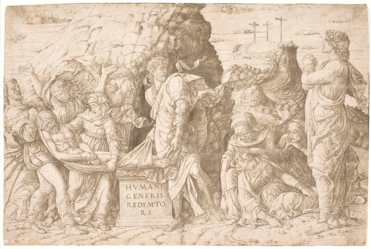 Hautaus tekijältä Andrea Mantegna