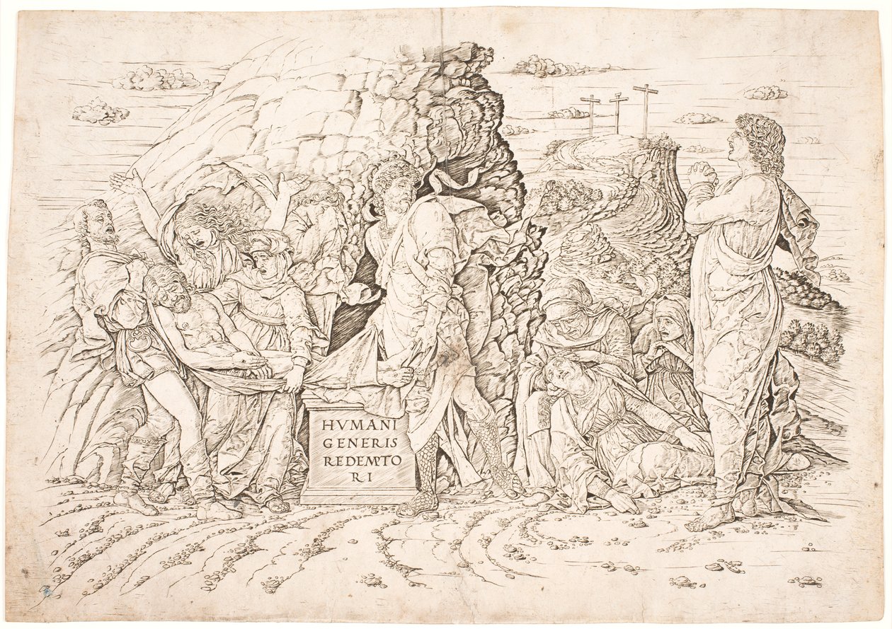 Hautaus tekijältä Andrea Mantegna