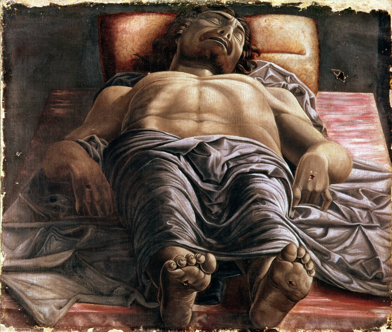 Valitusvirsi kuolleen Kristuksen puolesta tekijältä Andrea Mantegna