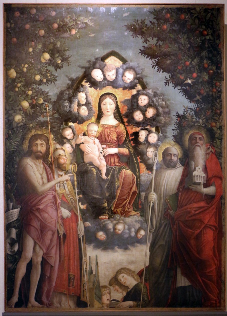 Madonna Trivulzio tekijältä Andrea Mantegna
