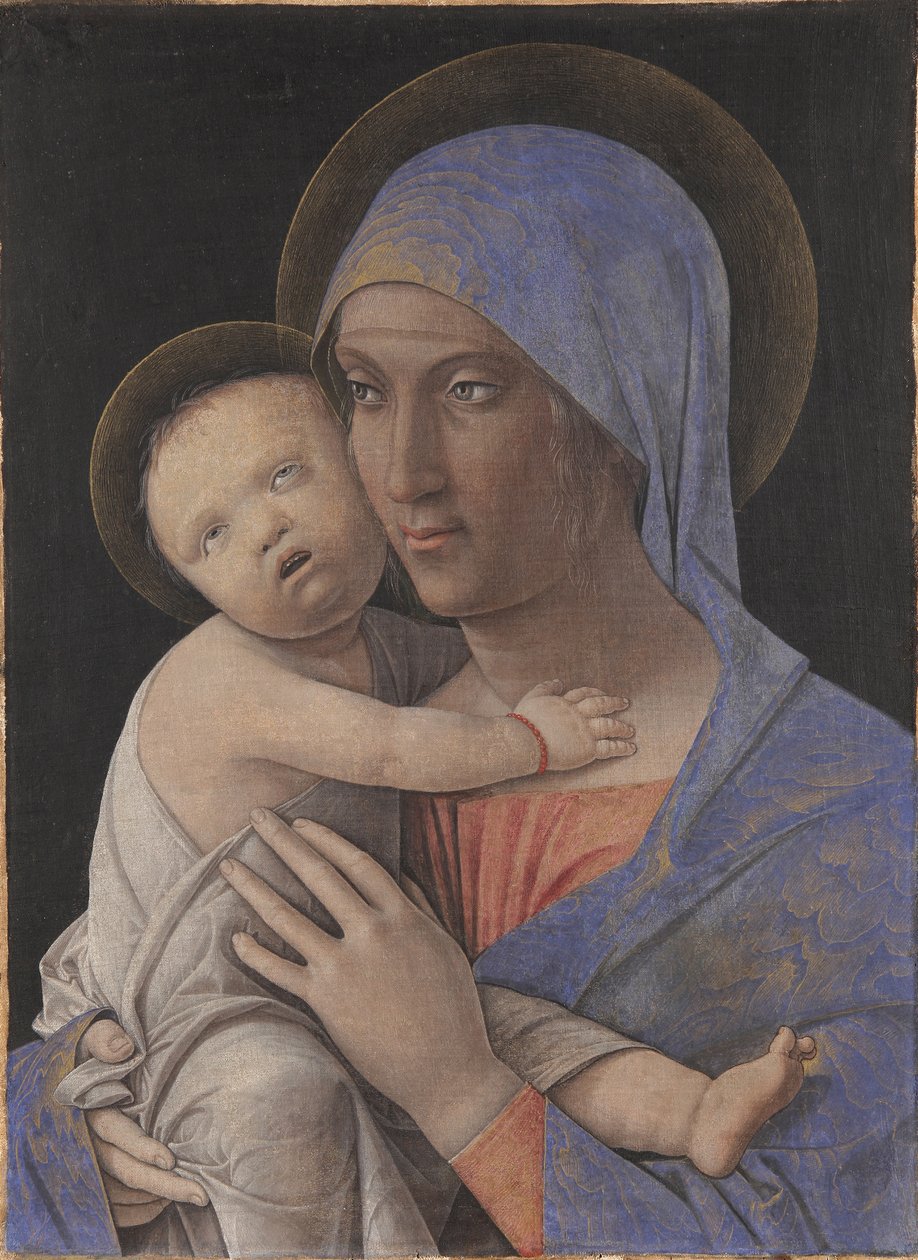 Madonna lapsen kanssa, 1480. tekijältä Andrea Mantegna