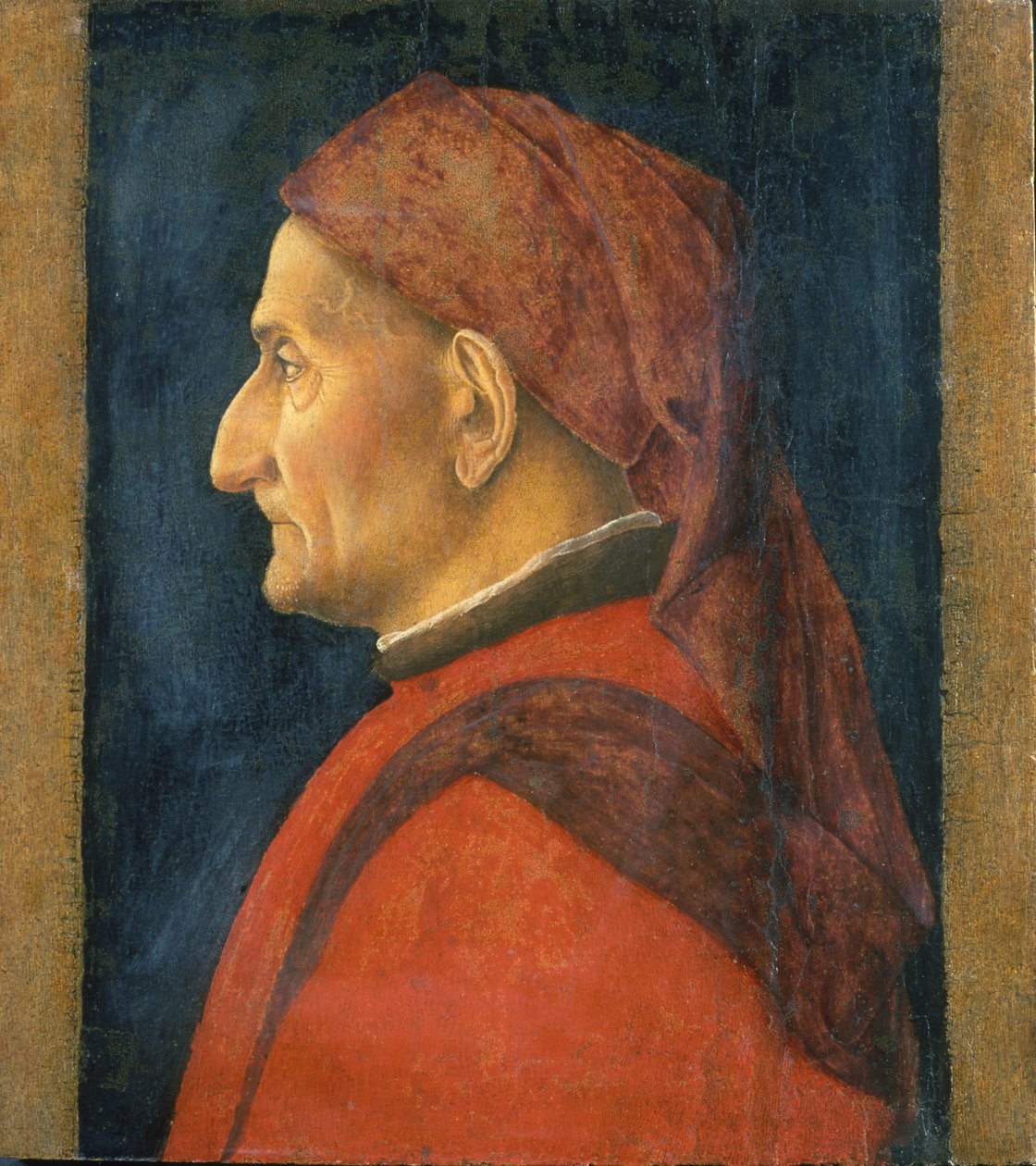 Miehen muotokuva, 1450 tekijältä Andrea Mantegna