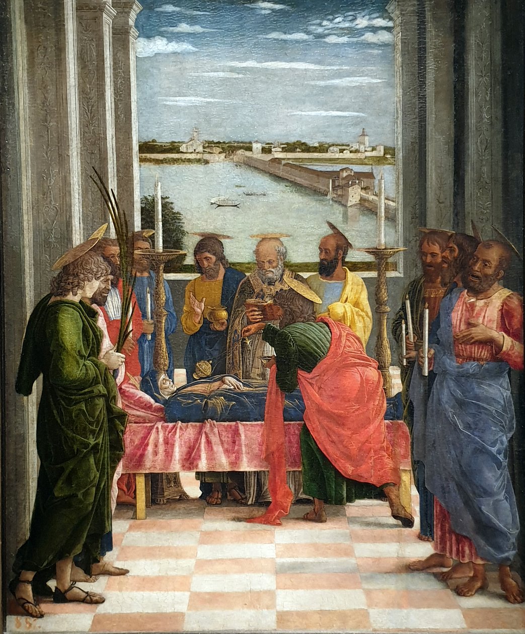 Neitsyen kuolema tekijältä Andrea Mantegna