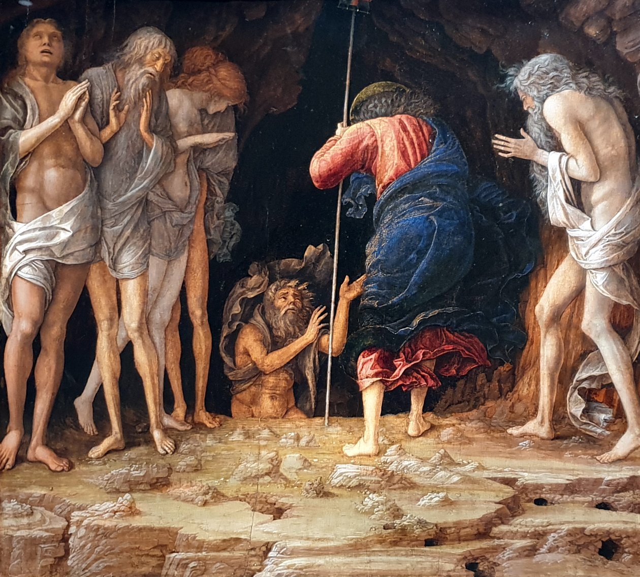Kristuksen laskeutuminen Limboon tekijältä Andrea Mantegna