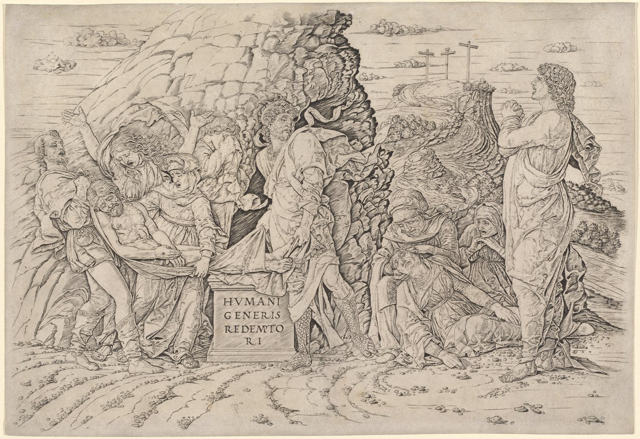 Hautaus tekijältä Andrea Mantegna