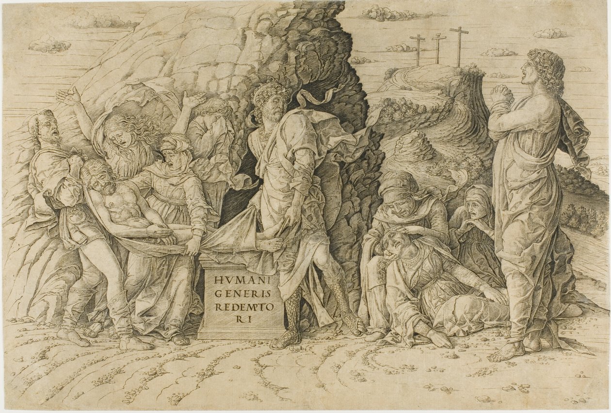 Hautaus tekijältä Andrea Mantegna