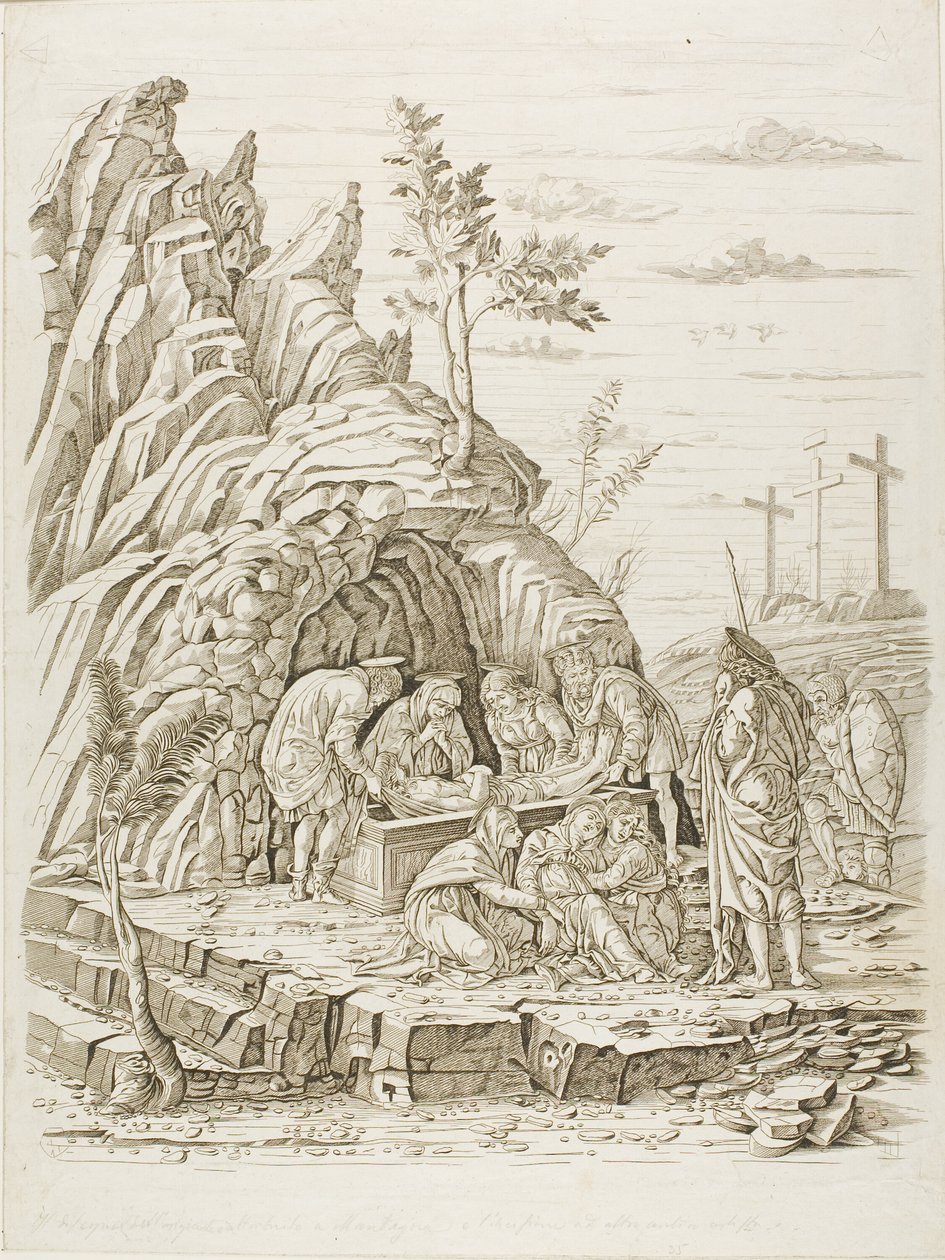 Hautaus tekijältä Andrea Mantegna